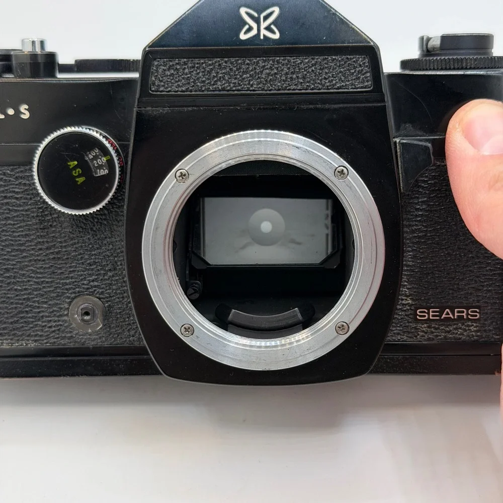 Sears TLS 35mm SLR Film Camera with Auto Sears 55mm f1.4 Lens Made in Japan